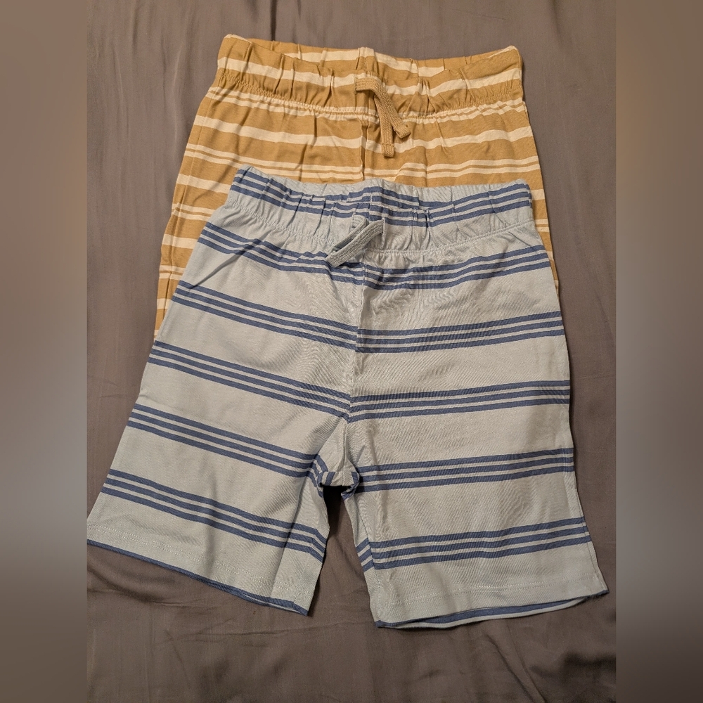3 For $15 Bundle - BNWOT H&M stripe shorts x2 bundle, 7/8Y